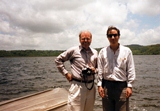 Dr. Richard Haines y Antonio Huneeuss